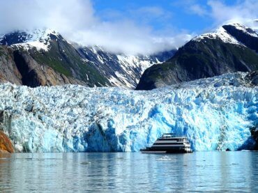 Alaskan Dream Near a Tidewater Glacier