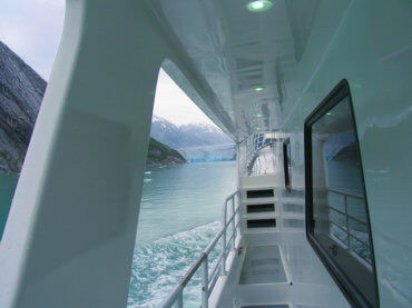 View from the Rail of the Misty Fjord