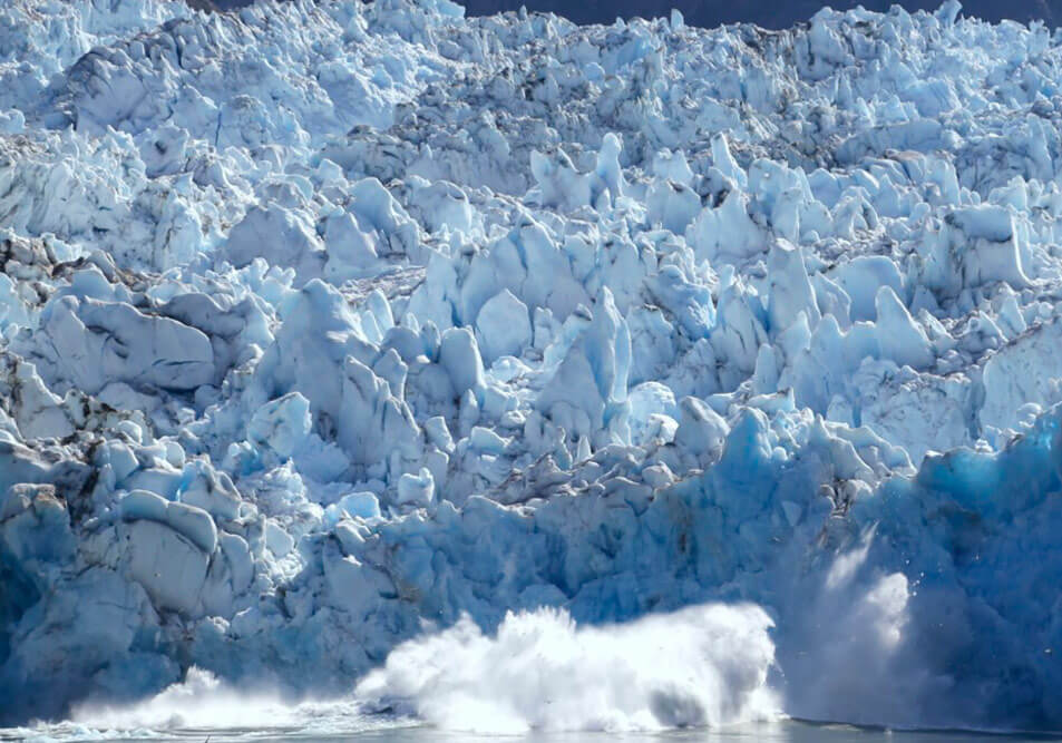 Calving Glacier